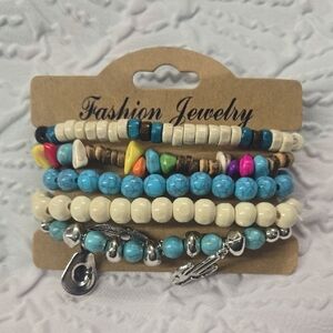 Fashion Jewelry Southwest Style Multicolor Beaded Bracelet Collection